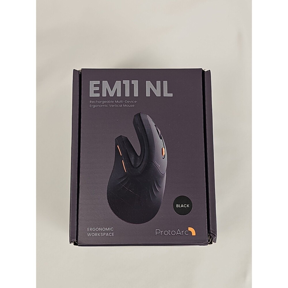 New - ProtoArc Ergonomic Bluetooth Mouse, EM11 Pro Vertical Mouse